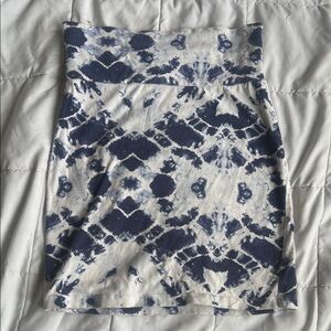 CHARLOTTE RUSSE TIE DYE SKIRT